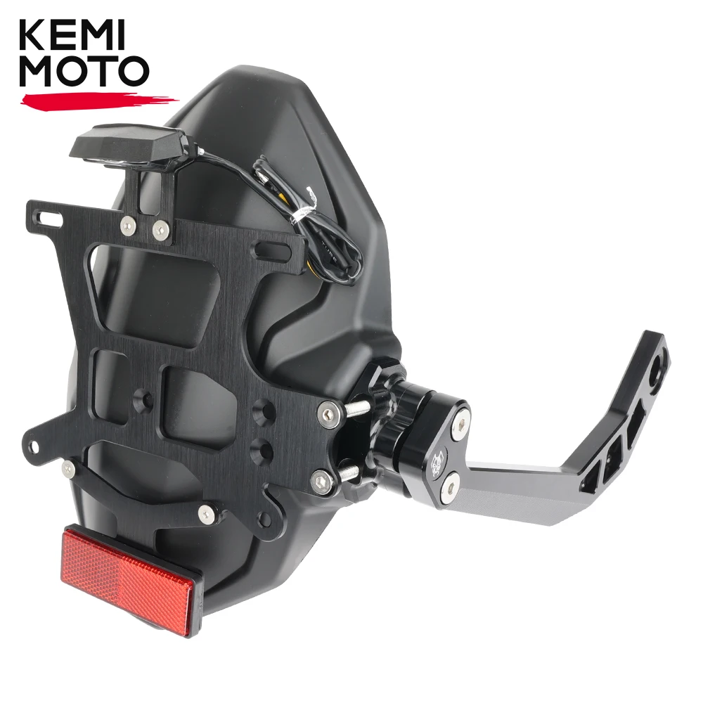 Parafango Posteriore In Alluminio Per Moto, Compatibile Con Honda X-ADV 750 (2017-2025) E NSS750 (2021-2022), Finitura Nero Opaco