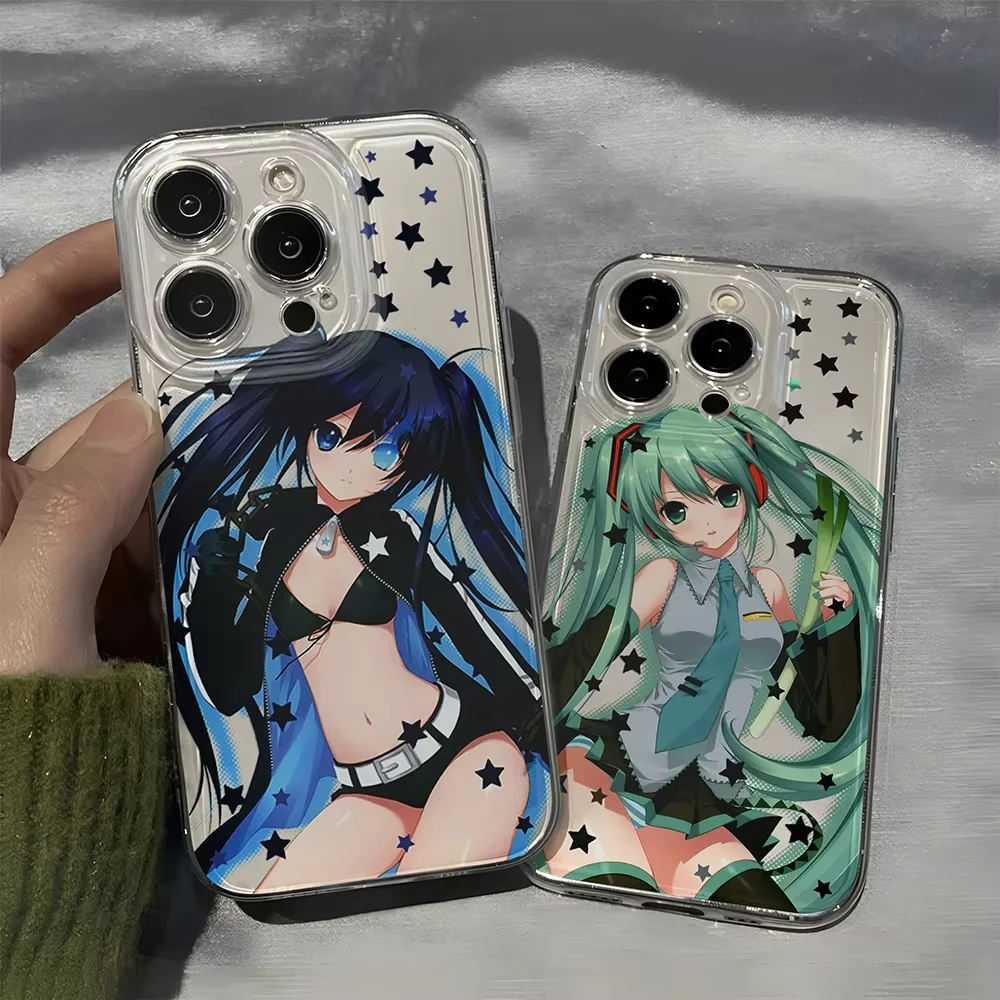 Minimalist Shockproof Silicone Phone Case - Japanese Korean Style