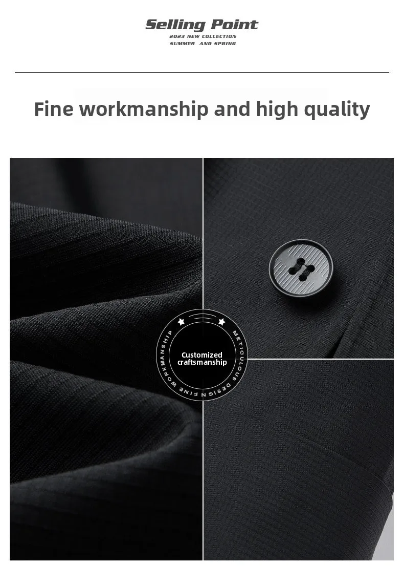 Men's Ice Silk Blazer View 4