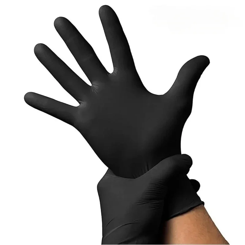 Disposable nitrile gloves 100PCS for kitchen and salon