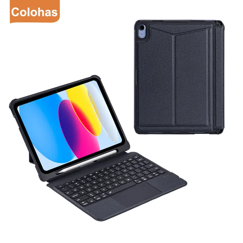 

Wireless Magic Keyboard For ipad 10 10.9 inch 2022 Cover For ipad 10th Generation Magnetic Protective Case Stand Keyboard Cover