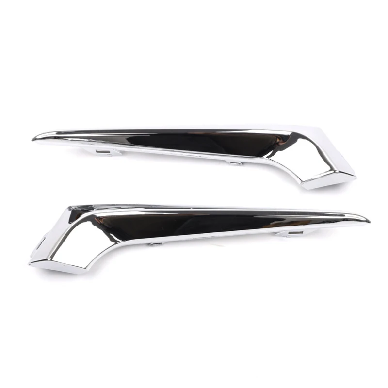 Fog Lamp Frame Cover for Chevrolet Malibu Chrome Front Bumper Stripe Grille Cover Trim Accessorie