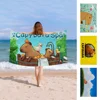 Cartoon Capybara Big Microfiber Beach Towels Quick Dry Towel Sand Beach Towels Pool Towel for Travel Swim Pool Yoga 1