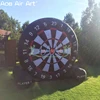 Custom Giant Inflatable Football Dart Board Game Target with 6 PCS Balls For Outdoor or Playground Sports Entertainment 6