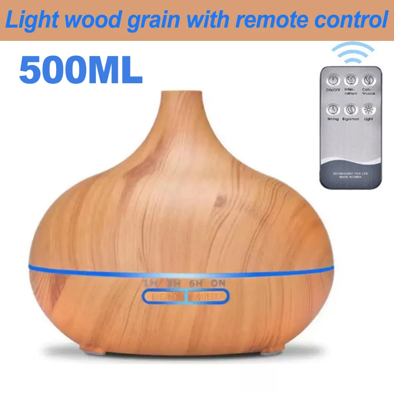 Aroma Diffuser and Cool Mist Humidifier with Quiet Waterless Auto-Off Feature for Home and Office Spaces