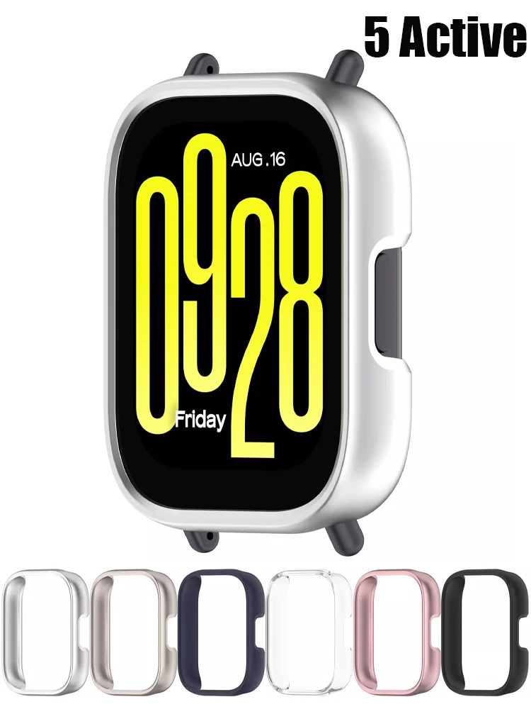 Redmi Watch 5 Active Protective Hard PC Bumper Case Cover