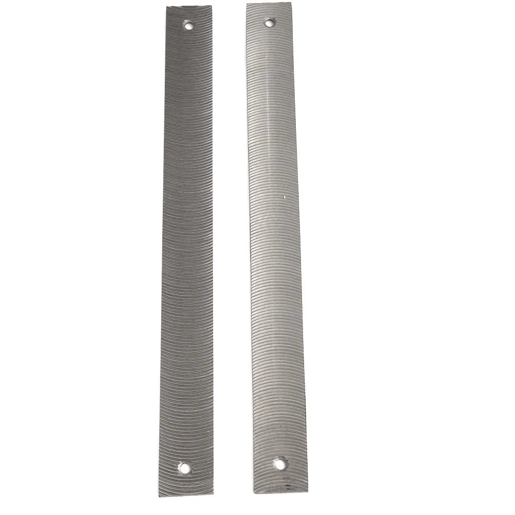 Feile Zähne Feile Heimwerkzeuge Karosserie gebogen Silber Stahl 1 PC 14 Zoll Feilenhalter Polierer Feilen für Sand flach Schön – Detail 6