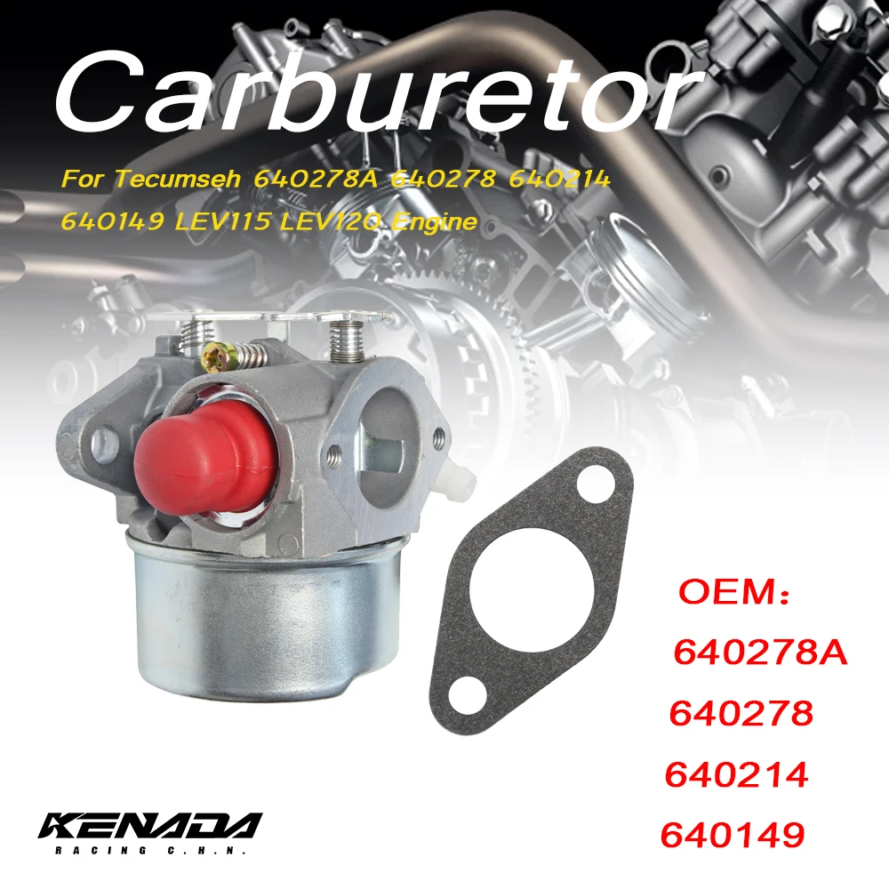 

Carburetor Carb for Tecumseh 640278A 640278 640214 640149 LEV115 LEV120 Engine