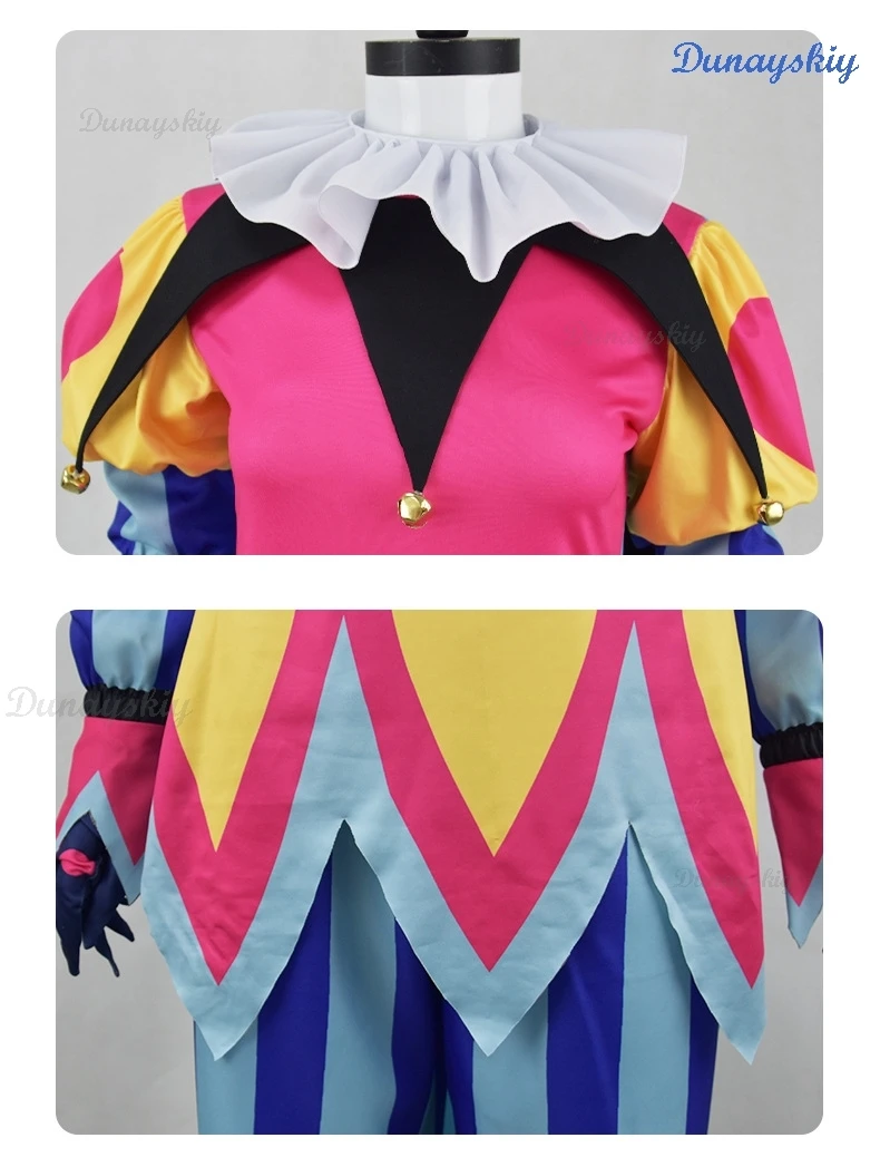 Fizzarolli Cosplay Costume Helluva Hat Boss Halloween Fancy Clown Suit Fezz Tail Carnaval Party Suit FullSet Unisex Suit XS-3XL 19 Fizzarolli Cosplay Costume Helluva Hat Boss Halloween Fancy Clown Suit Fezz Tail Carnaval Party Suit FullSet Unisex Suit XS-3XL 8