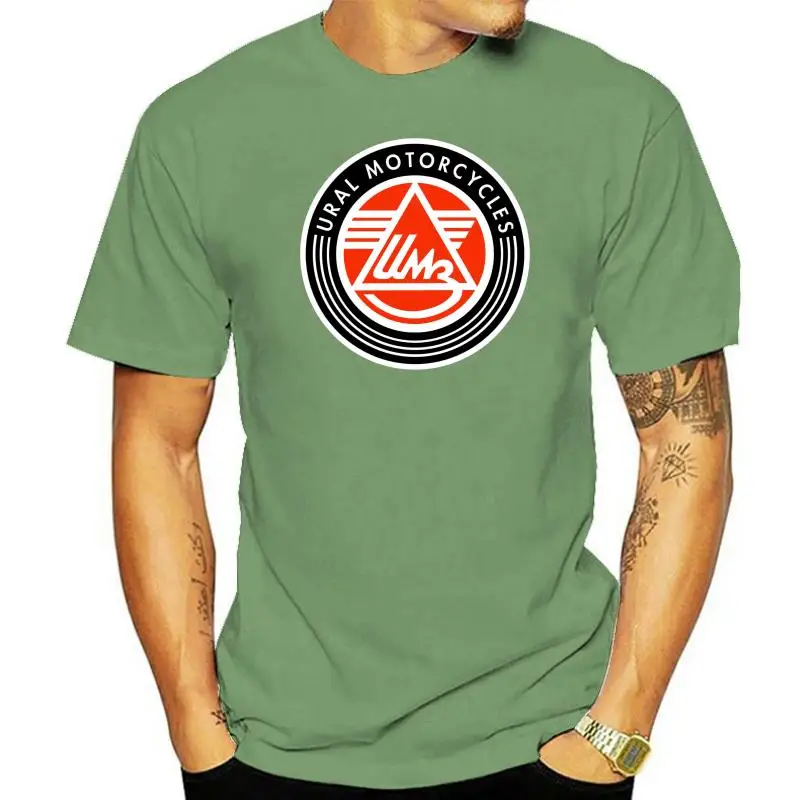 T-Shirt Ural Motorcycles New Limited Pustinja Modern Sidecar Biker T-Shirt