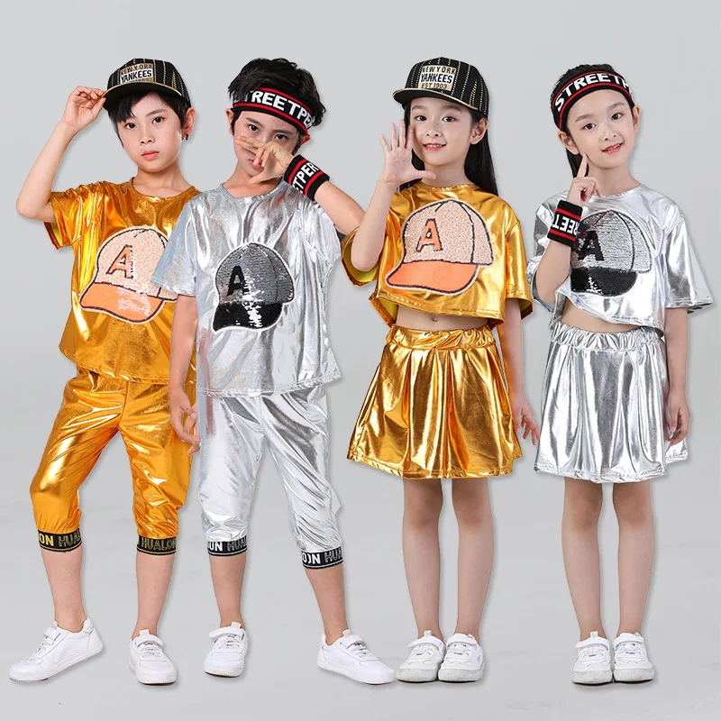 Disfraz-de-baile-de-Jazz-para-ni-os-traje-de-baile-callejero-de-Hip-hop ...