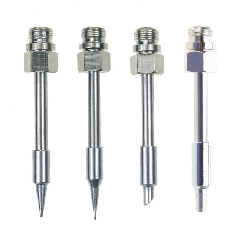 

510 Interface USB Soldering Iron Tip Mini Portable Pointed/ Horseshoe/ Round Tips for Welding Rework Accessories