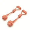 1pcs Dog Cotton Rope Toy Molar Bite Resistant Braided Rope Knot Toy Medium Large Hand Pull Toy Pet Random Color 6