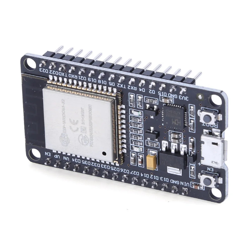 Scheda Di Sviluppo ESP32 ESP32S Con WiFi/Bluetooth | 30 Pin CH340 Dual Core - Kit 2 Pezzi Con Alimentazione