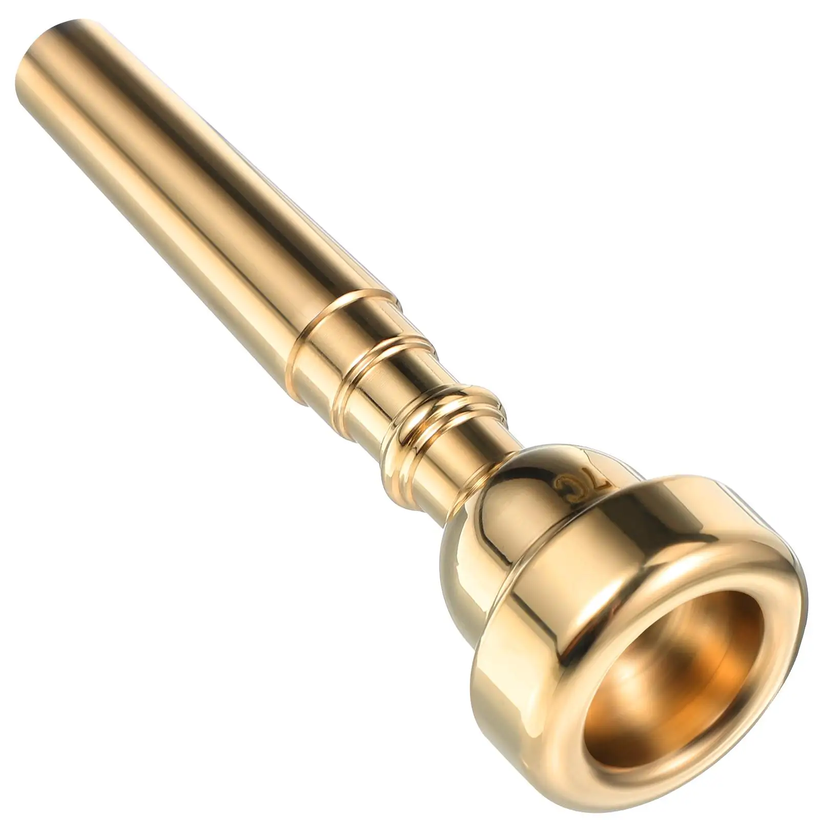 Golden Mouthpiece Trumpet Accessories Replacement Part For Small Horns Brass Instrument Tool Metal Mouthpieces Trumpet