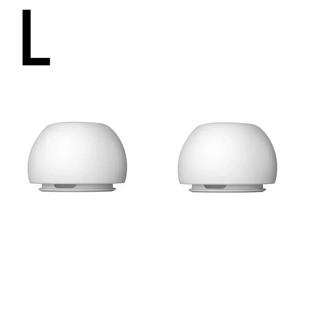 Premium Soft Silicone Replacement Ear Tips with Noise Reduction Technology (1/2/4 Pairs)