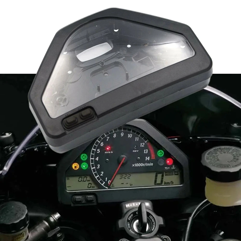 

High Quality Plastic ABS Speedometer Instrument Case Gauge Odometer Tachometer Housing Cover For HONDA CBR1000RR 2004-2007