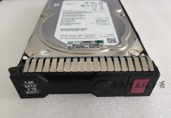 For 872489 B21 872771 G9 G10 2TB SATA 7 2K 3 5 server hard disk