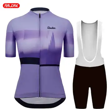 Women's Cycling Clothing Summer Short Sleeves Cycling Jersey Set Breathable Mountain Bike Cycling Wear Triathlon Bike Uniform 1