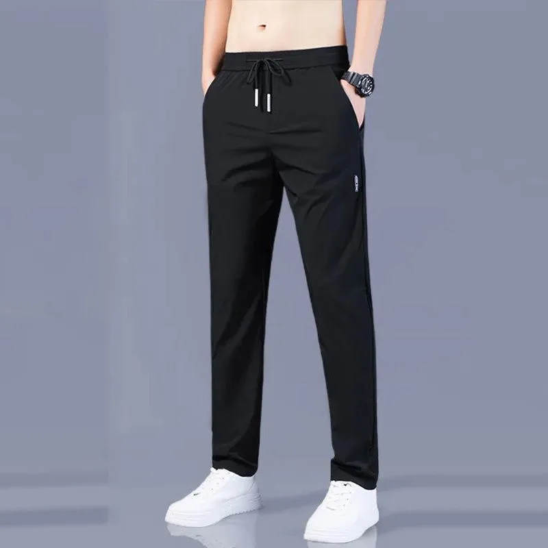 Casual pants sports pants casual sports pants men's loose straight-leg wide-legged athletic pants spring and autumn