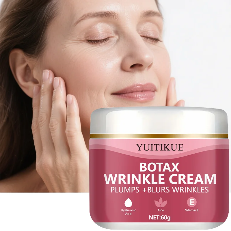 BOTAX Anti-Wrinkle Cream   Plumps and reduces wrinkles, rich in hyaluronic acid, aloe vera, and vitamin E, moisturizes and firms