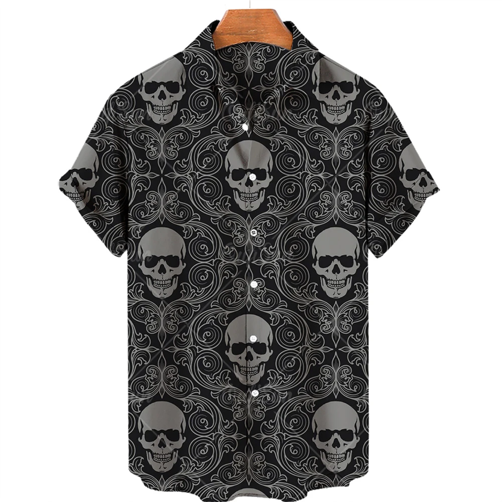Men's Designer Hawaii Shirts Short Sleeve Collar Top Fashion Streetwear 3d Printed XS-5XL Hiphop Casual Vintage Clothing 3