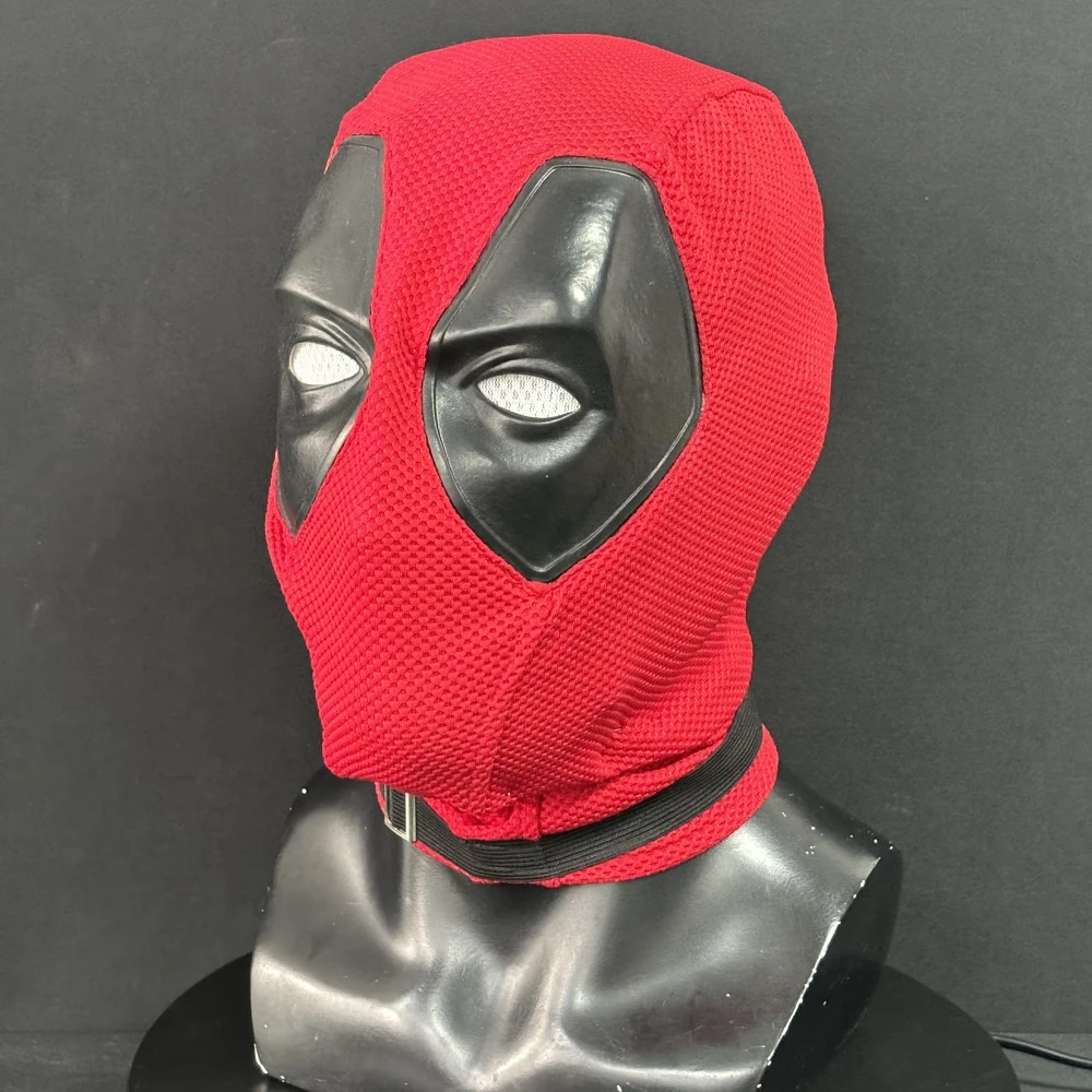 Cosplay Mask Wade Superhero Red Hood Masks Deluxe Fabric Fancy Dress Party Props Halloween Dead Pool Costume Accessory