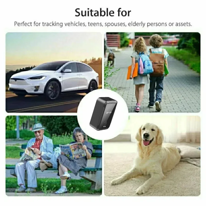 Mini GPS Car Tracker gps tracker car tracker Real Time Tracking Anti-Theft Anti-lost GPS Locator Strong Magnetic Mount Car SIM Message Positioner