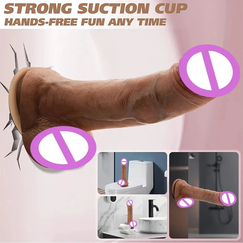 8.86 Inch Realistic Dildo Vibrators Adult Sex Toys For Women With Thrusting Swing Vibration G Spot Clitoral Anal Stimulation sex toys