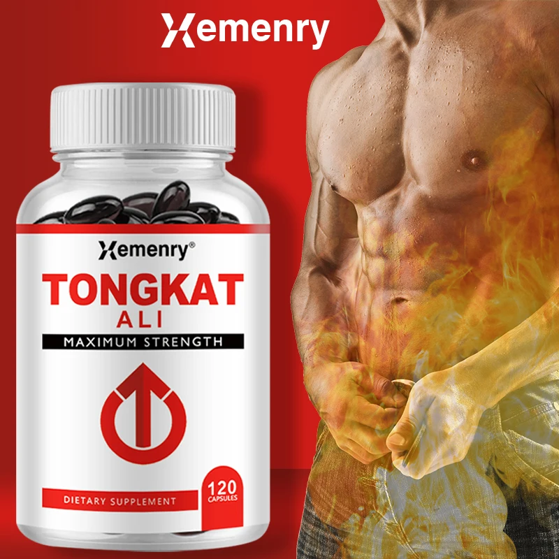 

Xemenry Tongkat Ali Extract Capsules to enhance muscle mass and promote endurance, strength and athletic performance