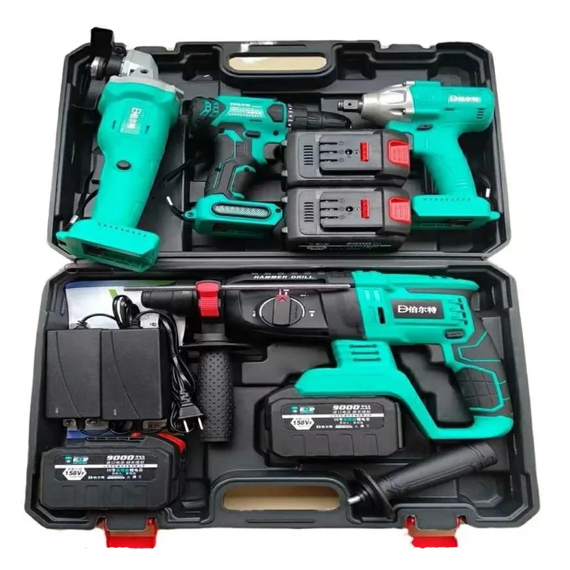 

Brushless Electric Impact Wrench Power Tool Electric Wrench Drill Screwdriver For M18 18V Lithium Battery