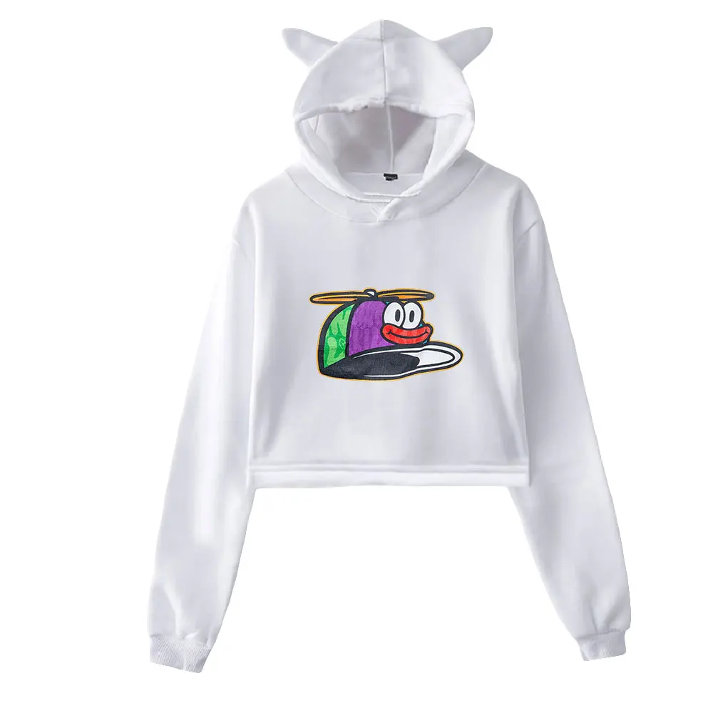 

Wankil Studio Merch Hoodies 2D Print Women Fashion Casual Streetwear Trendy Hoodies Sweatshirt Sexy Cat Hooded Clothes