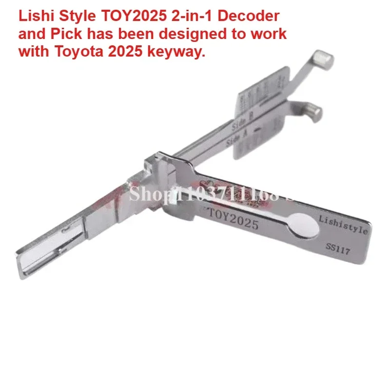 Loboo Idea Genuine LISHI HU100R V.3 2-in-1 Auto Pick And Decoder Locksmith Tools Door Lock Opener Lock Pick Set For Bmw