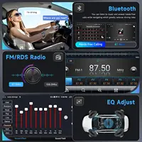 Lecteur d'autoradio Android 2 Din, limitation GPS, WiFi, Carplay pour VW, Volkswagen, Skoda, Octavia, Golf 5, 6, Touran, Passat Gods, Polo, Jetta 6