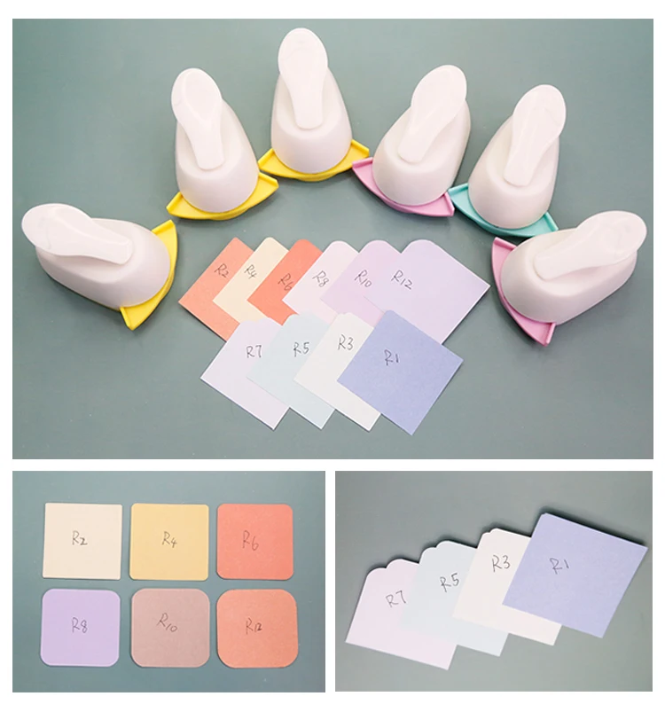 R1/R2/R3/R4/R5/R6/R7/R8/R10/R12 Border craft punch corner embossing machine scrapbooking hole puncher chamfer paper cutter