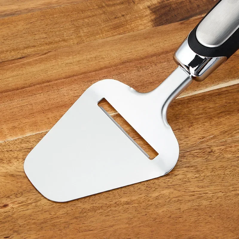Stainless Steel Heavy Duty Cheese Shaver Shovel Multi-Function Plane Server for Soft Semi-Hard Hard Cheeses Kitche cheese slicer cheese cutlery