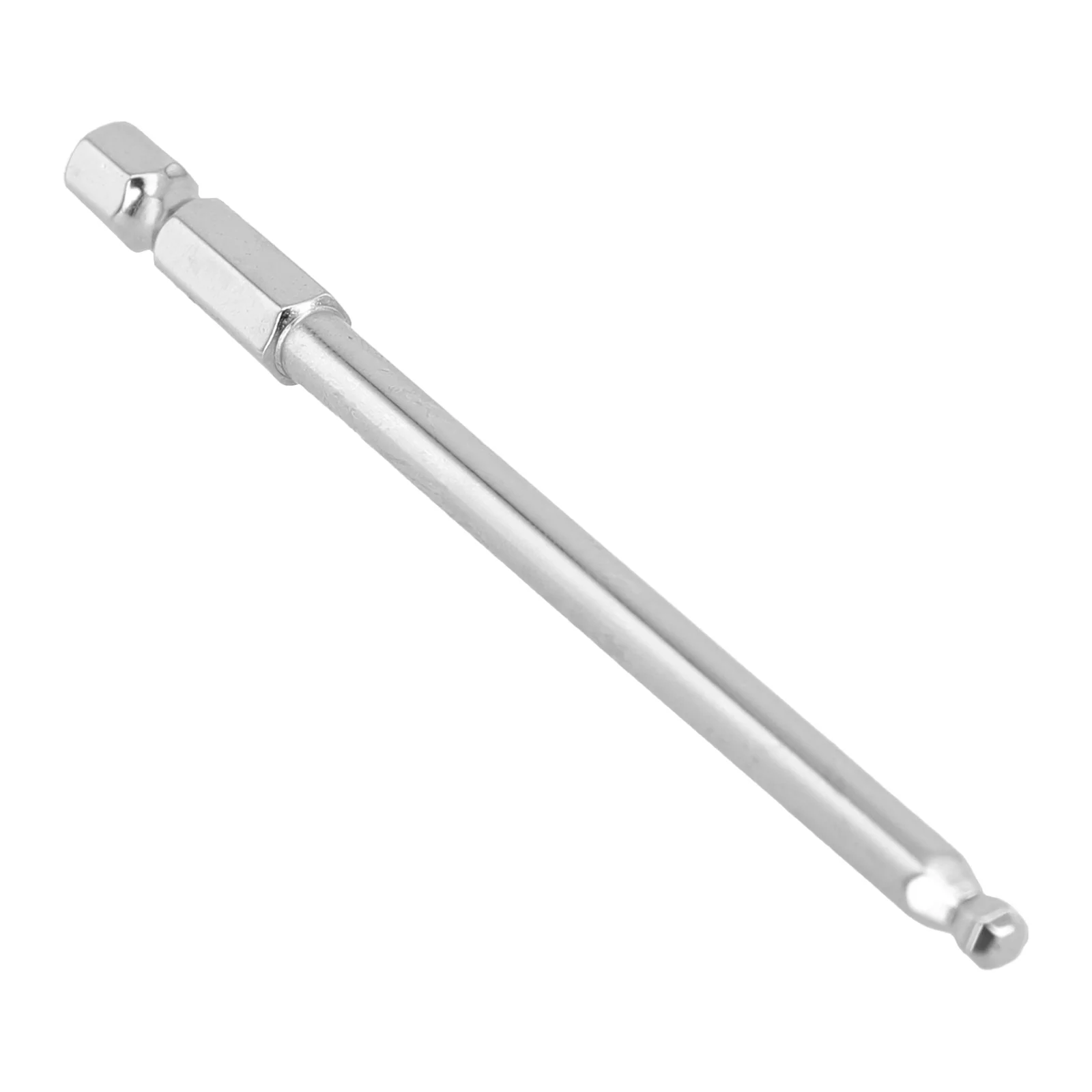 

1pc Ball End Hex Screwdriver Bit Metric Screw Driver Drill Tip Adapter 100mm Long Driver Bit Precision Air Screwdriver Head