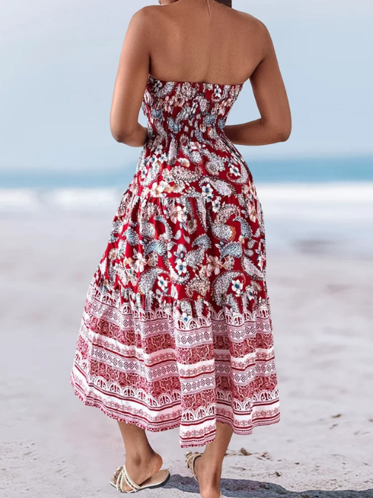 Sleeveless Summer Beach Dress for Women