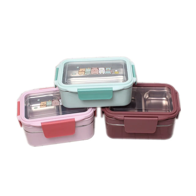 Stainless Steel Lunch Box Separated Lunch Box Japanese-style