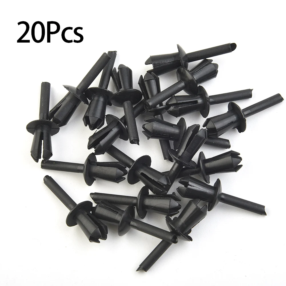 Lantee 20 Pcs Engine Under Cover Push-Type Retainer Clips Replaces for - 1