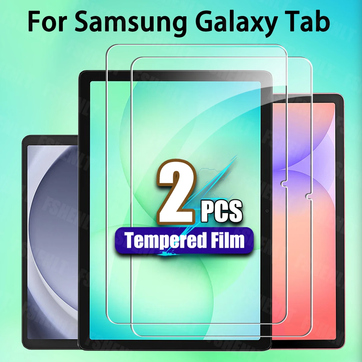 Premium 2-Pack Tempered Glass Screen Protectors