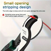 Pince coupe-câble en acier à haute teneur en carbone de 6/8/10 pouces, dénudeur manuel pour électricien, outils manuels de réparation d'appareils ménagers 1 pièce 4