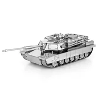 DIY 3D Metal Puzzles Alloy Metal Assemble Military Model Tiger Tanks Halo Scorpion Tanks Jigsaw Puzzles For Kids Adult Toys 2