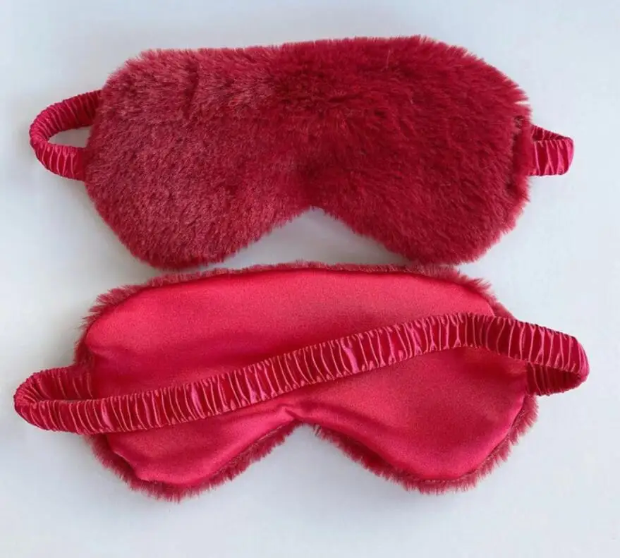 Plush Love Cloud Sleep Mask - Soft, Cozy Blindfold