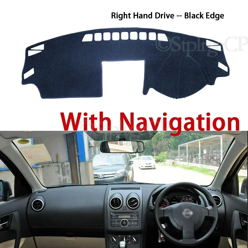 Für Nissan Qashqai J10 2007 2008 2009 2010 2011 2012 2013 Anti-Rutsch-Matte Dashboard Abdeckung Pad Sonnenschirm Dashmat teppich Zubehör – Detail 8