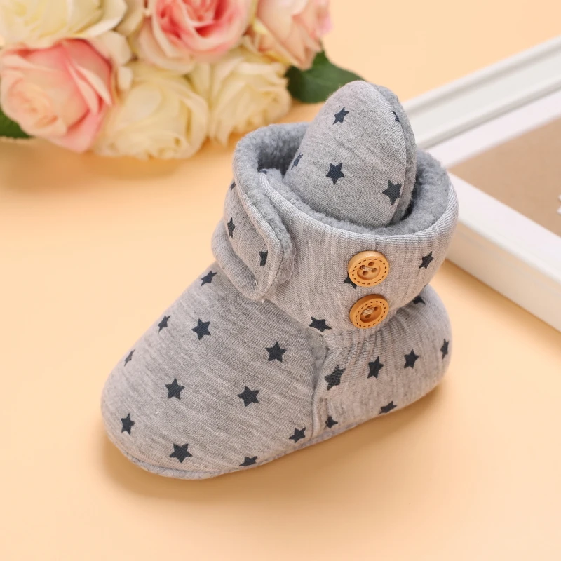 0-18M Boots For Newborn Baby Girl Snow Boots Winter Thermal Shoes Plush Ankle Boots Winter Baby Boys And Girls Thermal Shoes Sd304d7687e734acda8a285f399fd9b16V