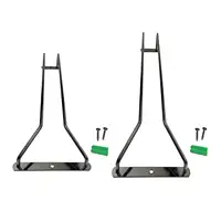under Cabinet Glass Holder, with Screws Iron Black Cup Rack, for Storage Cabinet 1