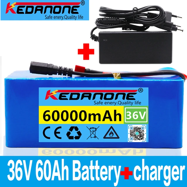 バッテリー10s4p36 V,60Ah,2021 Wモーター用,42V,1000 mAh,電動自転車