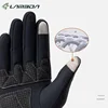 LAMEDA Winter Cycling Gloves Windproof Warm Men's Touch Screen Cycling Gloves Full Finger Mountain Road Bike Cycling Equipment 5