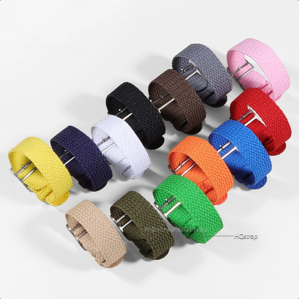 Versatile Woven Nylon Watch Strap - Sporty Fabric Wristband